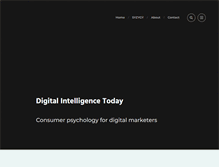Tablet Screenshot of digitalintelligencetoday.com